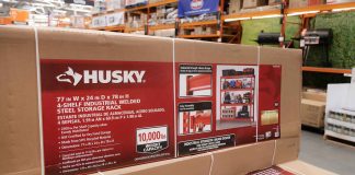 Husky Steel Storage Shelf