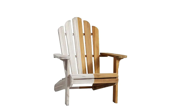 Lawn chair with Watco teak oil + stain