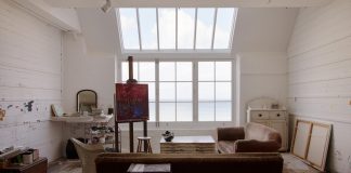 Large window with natural light