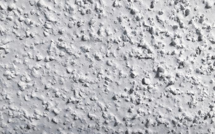 Close up of popcorn ceiling texture