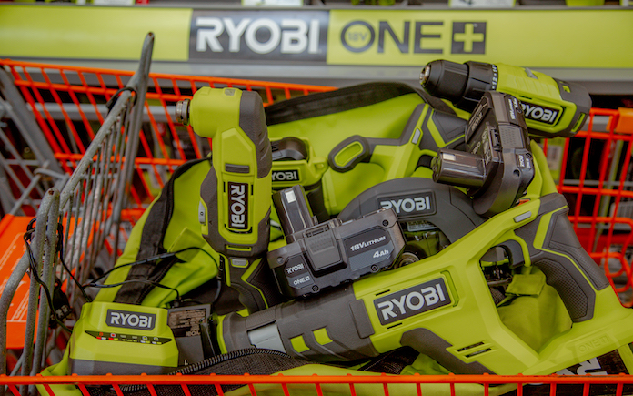 Ryobi wireless tools included in the RYOBI ONE+ 18V Cordless 6-Tool Combo Kit