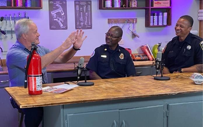 Today's Homeowner TV host Danny Lipford chats with Steven Millhouse and Dwight Smith with Mobile Fire-Rescue about home fire safety