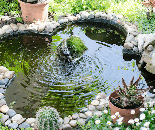 how to install a fish tower for pond 