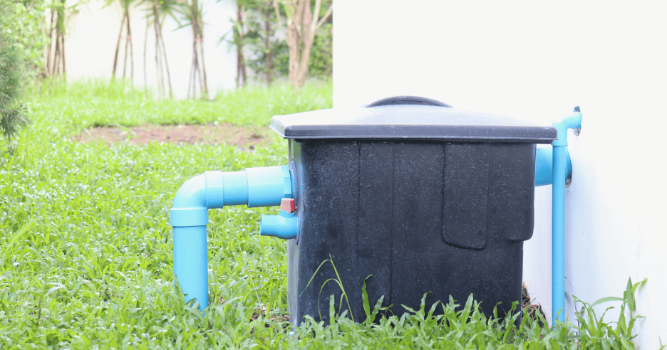 What is a grease trap and how does it work?