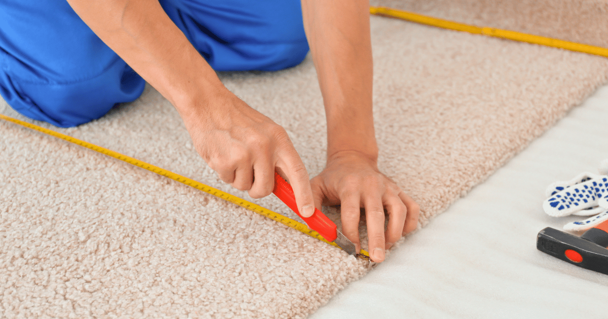 Affordable Garage Carpet Install Video 